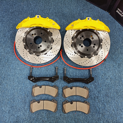 355mm 380mm Fren Diski için Velocette V6 Modifiye 6 Pistonlu Fren Kaliperleri