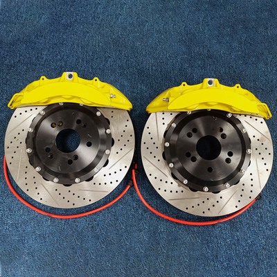 V6 Araba Fren Kaliperleri Performans 6 Pistonlu Dövme Kaliper 355mm 380mm 405mm