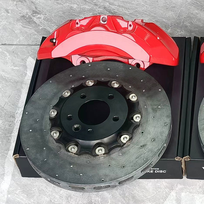 Büyük 6 Piston Modifiyeli Yüksek Performanslı Fren Kaliper Karbon Seramik Ön