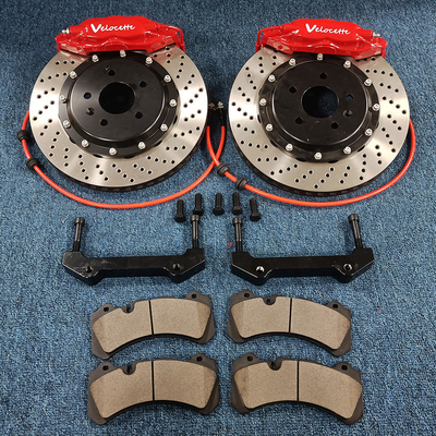 Toyota Honda BMW VW için Kırmızı F40 4 Pot Fren Kaliperleri Fit