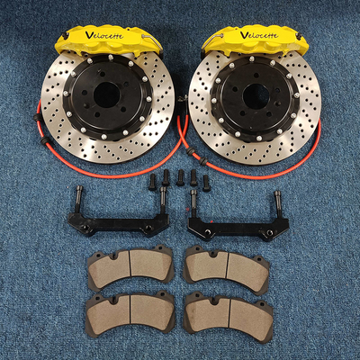 Toyota BMW VW için 355x28mm Honda Fren Kaliperleri 4 Pot Fit