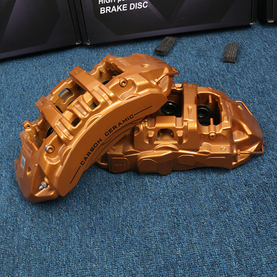 W222 C217 AMG Karbon Seramik Mercedes Fren Kaliper Yüksek Isıya Dayanıklı Boyama