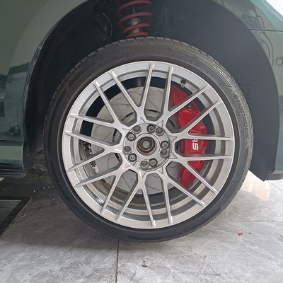 Audi A5 Yükseltme Araba Fren Kaliper Kiti 6 Büyük Pot Kırmızı Renk Monoblok Kalper
