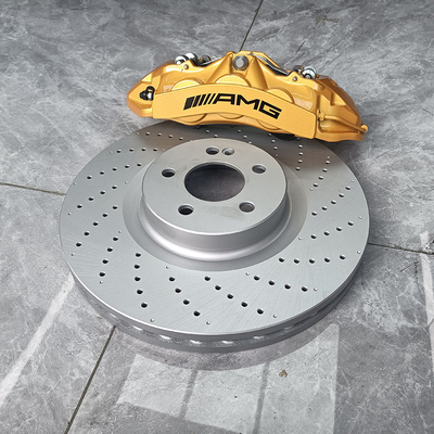 Mercedes Benz C200 Araba Fren Kaliperleri 6 Pot Claipers ve 355MM Diskleri Yükseltme