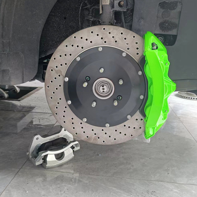 Monoblok Kia K5 Fren Kaliperi 6 Pistonlu Kaliper Yeşil Renk