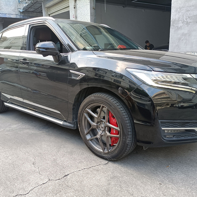 Araba Modifikasyonu 10 Pistonlu Fren Kaliperleri Honda UR-V için Karbon Seramik Diskler