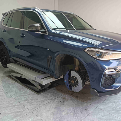 Alüminyum BMW X5 Fren Kaliperi Büyük Boy 10 Pistonlu Kaliperler 420mm Karbon Seramik Diskler