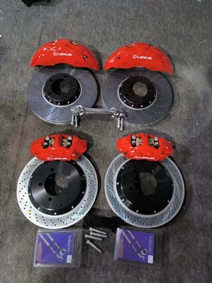 Kırmızı Renk 420MM Diskler Fren Kaliper Kitleri Toyota Lx570 Brembo GT4 İçin Fit
