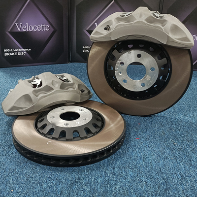 Sokak Sporları Yarış Fren Kliperi 6 Piston Karbon-Seramik Yastıklar Audi Q3 için