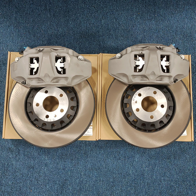 Sokak Sporları Yarış Fren Kliperi 6 Piston Karbon-Seramik Yastıklar Audi Q3 için