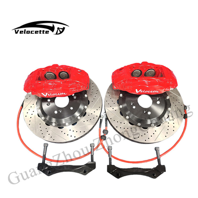 4 pot pişirme kalibreli büyük fren seti F50 17 18 inç tekerlekler 330 355mm BMW X1 X2 X3 X4 için tabak
