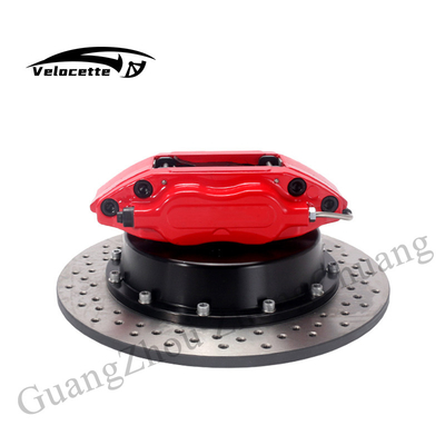 Büyük Fren Kaliper Kiti 7600 15-16 Inç Tekerlekler için 4 Pot Piston Bake Caliper BMW X1 X3 X5 için 285-300mm