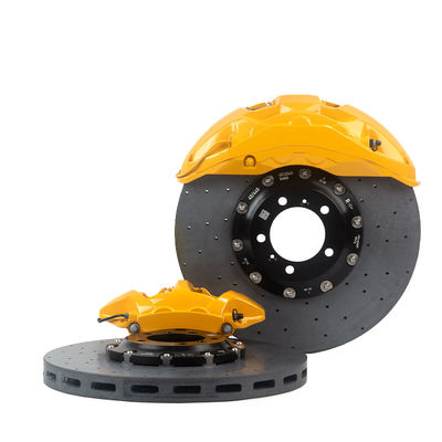 10N Yüksek Performanslı 415mm Cayenne Tek Parça Rotoru Audi Benz Maserati Toyota için Araba Büyük Fren Kaliper Kiti